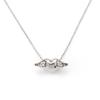 Wishbonne A friend you dare to be yourself gift set heart with wing pendant, 16"-18", Silver view 2