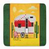 Caroline's Treasures BB5479RUG Greatest Adventure Retro Camper Desert Floor Mat, 19 x 27, Multicolor view 1