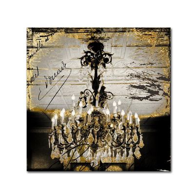 Chand 1 by Color Bakery, 18x18-Inch Canvas Wall Art