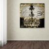 Chand 1 by Color Bakery, 18x18-Inch Canvas Wall Art view 3