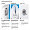 Honeywell QuietSet Whole Room Oscillating Tower Fan (5 Speed Settings, Oscillating 80, Timer Function, Auto-Off Lights, Remote Control) HYF260 view 2
