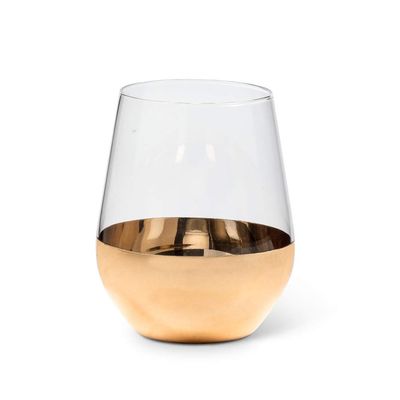 Abbott Collection 27-Cartier/SG Wide Band Stemless Goblet
