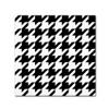 Xmas Houndstooth 6 by Color Bakery, 18x18-Inch Canvas Wall Art view 1