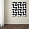 Xmas Houndstooth 6 by Color Bakery, 18x18-Inch Canvas Wall Art view 3