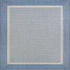 Couristan Recife Indoor Outdoor Rug - Stria Texture 2' x 3'7" Rectangle in Blue, Hose Washable, Low Pile, Pet- Kid Friendly Home Decor for Living Room, Patio Furniture Set, Kitchen view 2