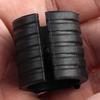 uxcell Plastic U-Shaped Chair Pipe Foot Clamp Pads Floor Glides Caps 19mm view 3