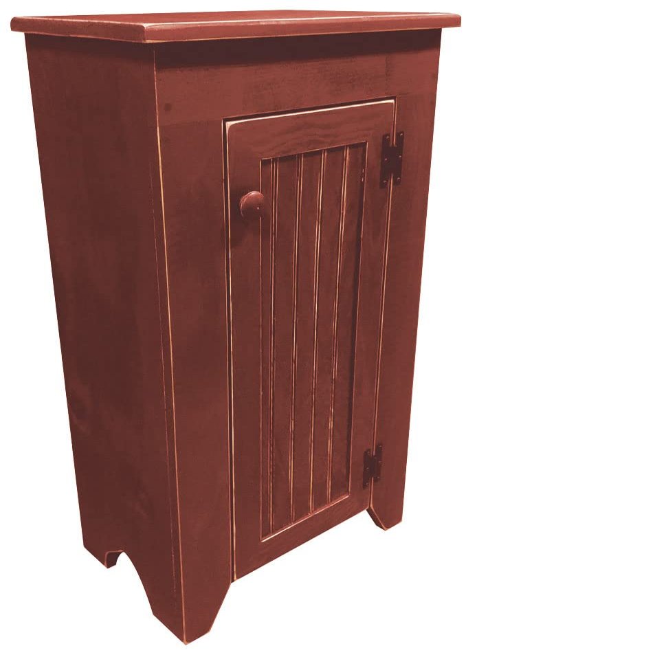 Sawdust City Wooden Jelly Cabinet (Solid Burgundy)