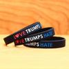 SayitBands One Love Trumps Hate Wristband view 4
