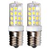 HQRP 2-Pack 110V E17 Dimmable LED Light Bulb Cool White Compatible with Samsung RM255BARB / RM255LABP / RM255LASH / RS2621SW / RS2623BB / RS2623SH / RS2623SL / RS2623VQ Replacement view 1