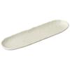 Yamasita Craft 1150040 Powdered Glaze, Long Round Dish, Small, 3.1 x 10.8 x 0.8 inches (8 x 27.5 x 2 cm) view 1