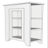 Sawdust City Narrow Wooden Cupboard (Old Sage) view 4