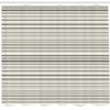 Ambesonne Striped Shower Curtain, Abstract Lines in Earthen Tones Simplistic Chevron Vain Uniform Ranks Blaze Print, Cloth Fabric Bathroom Decor Set with Hooks, 69" W x 75" L, Green Grey view 2