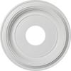 13"OD x 3 1/2"ID x 1 1/4"P Traditional Thermoformed PVC Ceiling Medallion (Fits Canopies up to 7 1/2") view 1