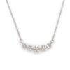 Wishbonne Missing you bunches gift set 5 little things necklace, 16"-18", Silver view 2