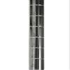 21" Deep x 72" Wide x 39" High 2 Tier Chrome Shelf Cart with 1 Wire Shelf & 1 Solid Shelf view 4