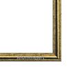 Alonline Art - The Dancer by Gustav Klimt | Gold Framed Picture Printed on 100% Cotton Canvas, Attached to The Foam Board | Ready to Hang Frame | 16"x25" | Wall Art Home Decor for Kitchen Artwork HD view 2