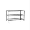 Omega 18" Deep x 72" Wide x 63" High 3 Tier Black Starter Shelving Unit view 1