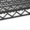 Omega 18" Deep x 72" Wide x 63" High 3 Tier Black Starter Shelving Unit view 2