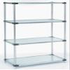 Omega 18" Deep x 54" Wide x 86" High 4 Tier Solid Galvanized Starter Shelving Unit view 1
