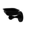 Allied Brass SL-32-BKM Shadwell Collection Wall Mounted Soap Dish, Matte Black view 1