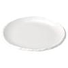 Yamasita Craft 19018-468 White Glaze, Ripple 7.5 Plate, 8.9 x 8.9 x 1.0 inches (22.5 x 22.5 x 2.5 cm) view 1