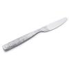 Alessi Dessert Knife in 18/10 Steel Aisi 420 Mirror Polished with Relief Decoration, Silver, 3 x 22 x 5.5 cm, Set of 6 view 1