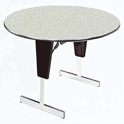 Saturna Round Adjustable Leg Table