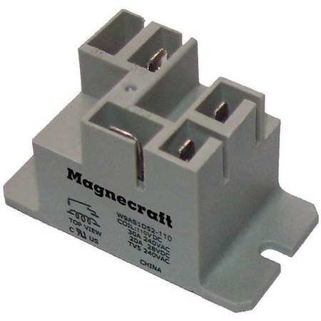 Enclosed Power Relay, 5 Pin, 12VDC, SPDT