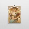 Vintage Poster - Woman with Fruit 0262 - Enhanced Matte Paper Poster (12x16) view 2
