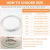 TamBee 20 Inch Lazy Susan Hardware Aluminum Bearing Metal Rotating Turntable Bearing Swivel Plate Hardware Lazy Susan Bearing Lazy Susan Parts Lazy Susan Mechanism Lazy Susan Kit Lazy Susan Base Only view 3