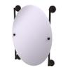 Allied Brass Prestige Regal Collection Oval Frameless Rail Mounted Wall Mirror, Oil Rubbed Bronze view 1