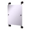Allied Brass Prestige Skyline Collection Rectangular Frameless Rail Mounted Wall Mirror, Antique Bronze view 1