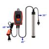 ViaAqua 300 Watt Titanium Heater, Gray (VA300T) view 2