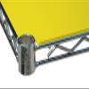 4 Pack of 21" Deep x 42" Wide Yellow Shelf Liner view 1