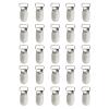 Andux 25 Pcs Metal Fasteners Clips Holders Clips Silver YJK-03 (1.5 cm, Long head) view 1