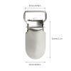Andux 25 Pcs Metal Fasteners Clips Holders Clips Silver YJK-03 (1.5 cm, Long head) view 2