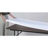 KWIK-COVERS Disposable Table Cover Oblong Black Plastic - 30" H x 6'L view 2