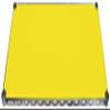 4 Pack of 18 Deep x 54" Wide Yellow Shelf Liner view 2