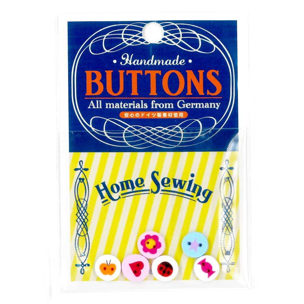 MINODA Sunomoto Handmade Button Ladybug S05B9138