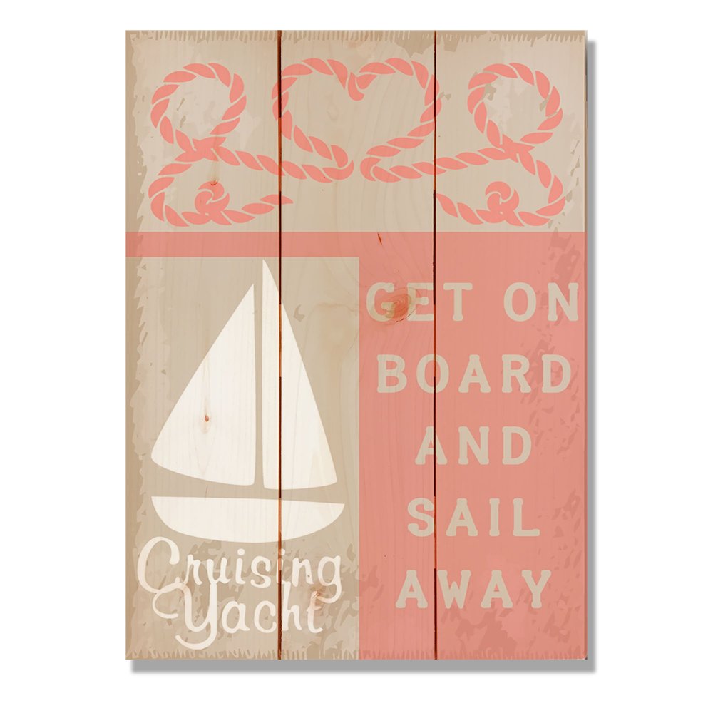Wile E. Wood Get On Board 11x15