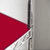 2 Pack of 18" Deep x 60" Wide Red Shelf Liner view 3