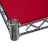 2 Pack of 36 Deep x 36" Wide Red Shelf Liner view 1