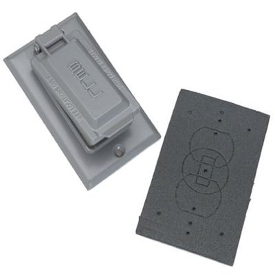 Bell Outdoor 5103-5 Gry Vert Gfci Cover