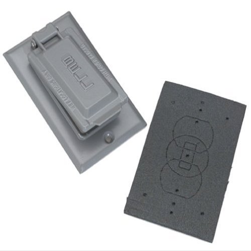 Bell Outdoor 5103-5 Gry Vert Gfci Cover