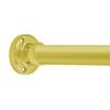 Heavy Duty Shower Curtain Rod (48", Polished Brass) view 1