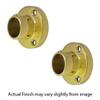 Heavy Duty Shower Curtain Rod (48", Polished Brass) view 3