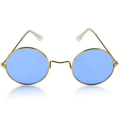 Blue Fun Peace Out Shades - Adult Size - Stylish, Durable Plastic - Perfect for Any Outfit, 1 Pc.