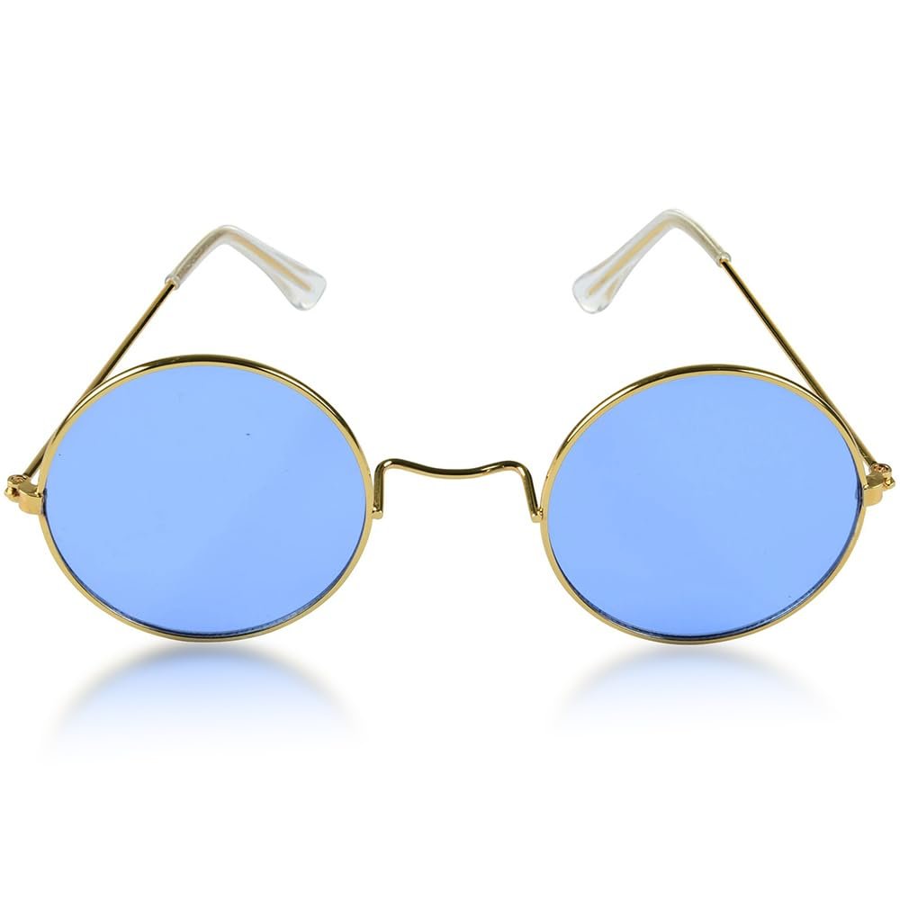Blue Fun Peace Out Shades - Adult Size - Stylish, Durable Plastic - Perfect for Any Outfit, 1 Pc.