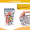 SumDirect Reusable Aluminium Foil Zipper Stand Up Food Pouches Bags with Notch for Food Storage 5.1x 7.8 Inches, 11.5oz, Pack of 50 view 3