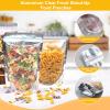 SumDirect Reusable Aluminium Foil Zipper Stand Up Food Pouches Bags with Notch for Food Storage 5.9x8.6 Inches,18.5oz, Pack of 50 view 4